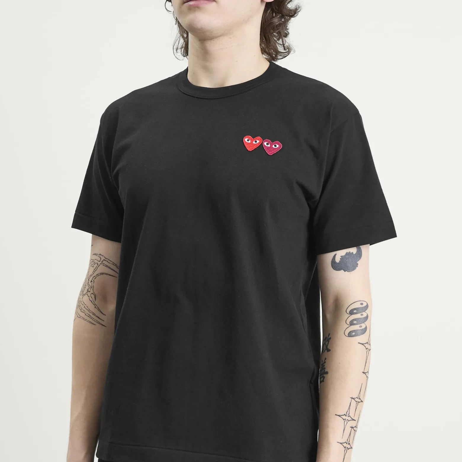 Comme des Garçons Play Double Heart T-Shirt