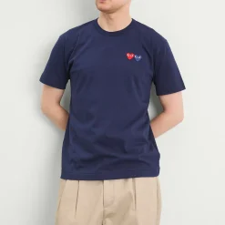 Comme des Garçons Play Double Heart T-Shirt