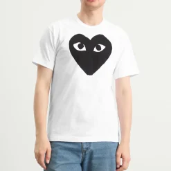 Comme des Garçons Play Heart Logo T-Shirt