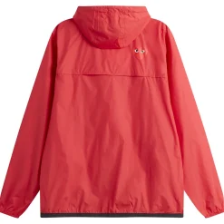 Comme des Garçons Play K-Way Red Emblem Full Zip Jacket