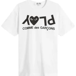 Comme des Garçons Play Logo Print T-Shirt