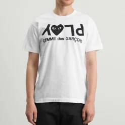 Comme des Garçons Play Logo Print T-Shirt