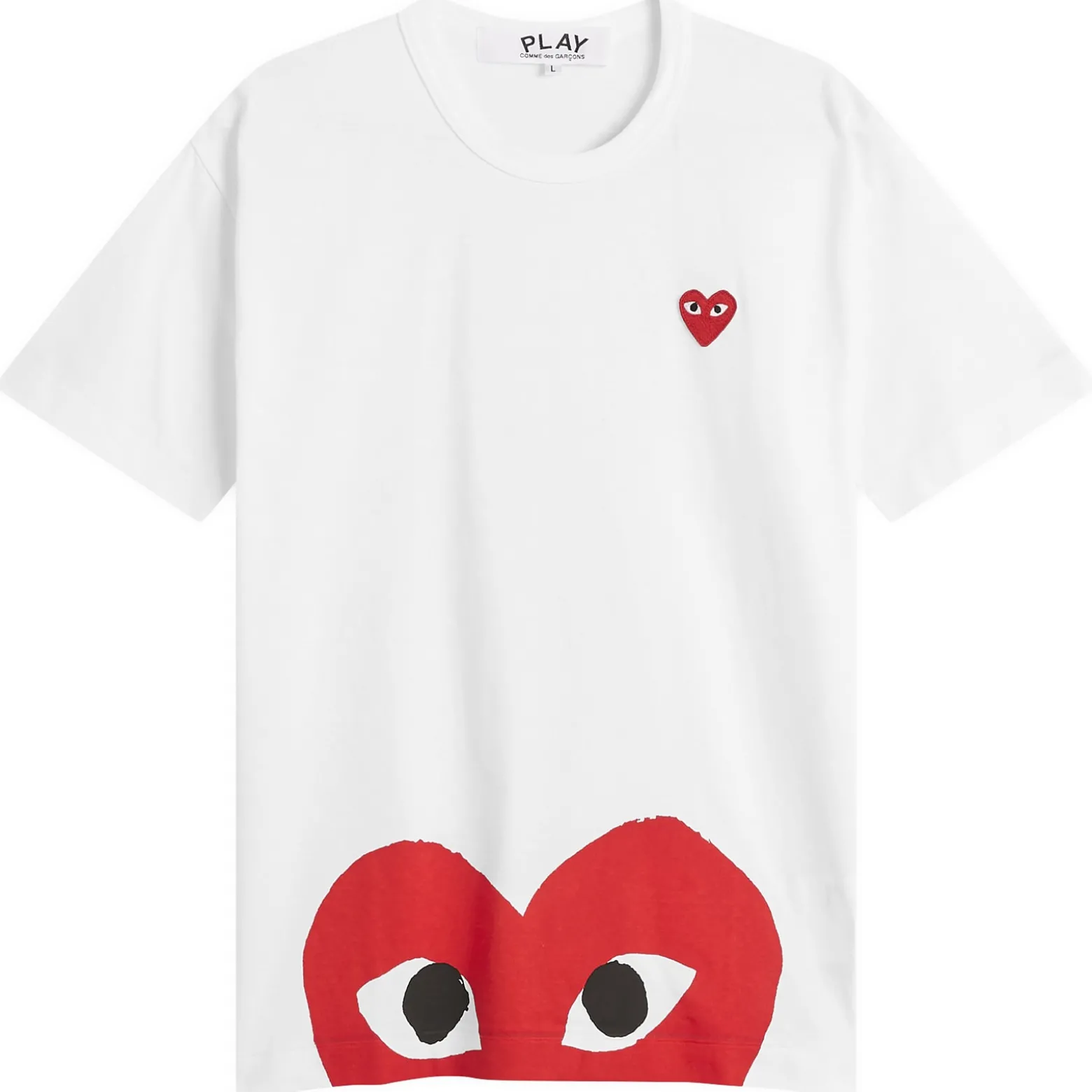 Comme des Garçons Play Oversized Heart T-Shirt