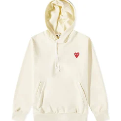Comme des Garçons Play Red Heart Pullover Hoodie