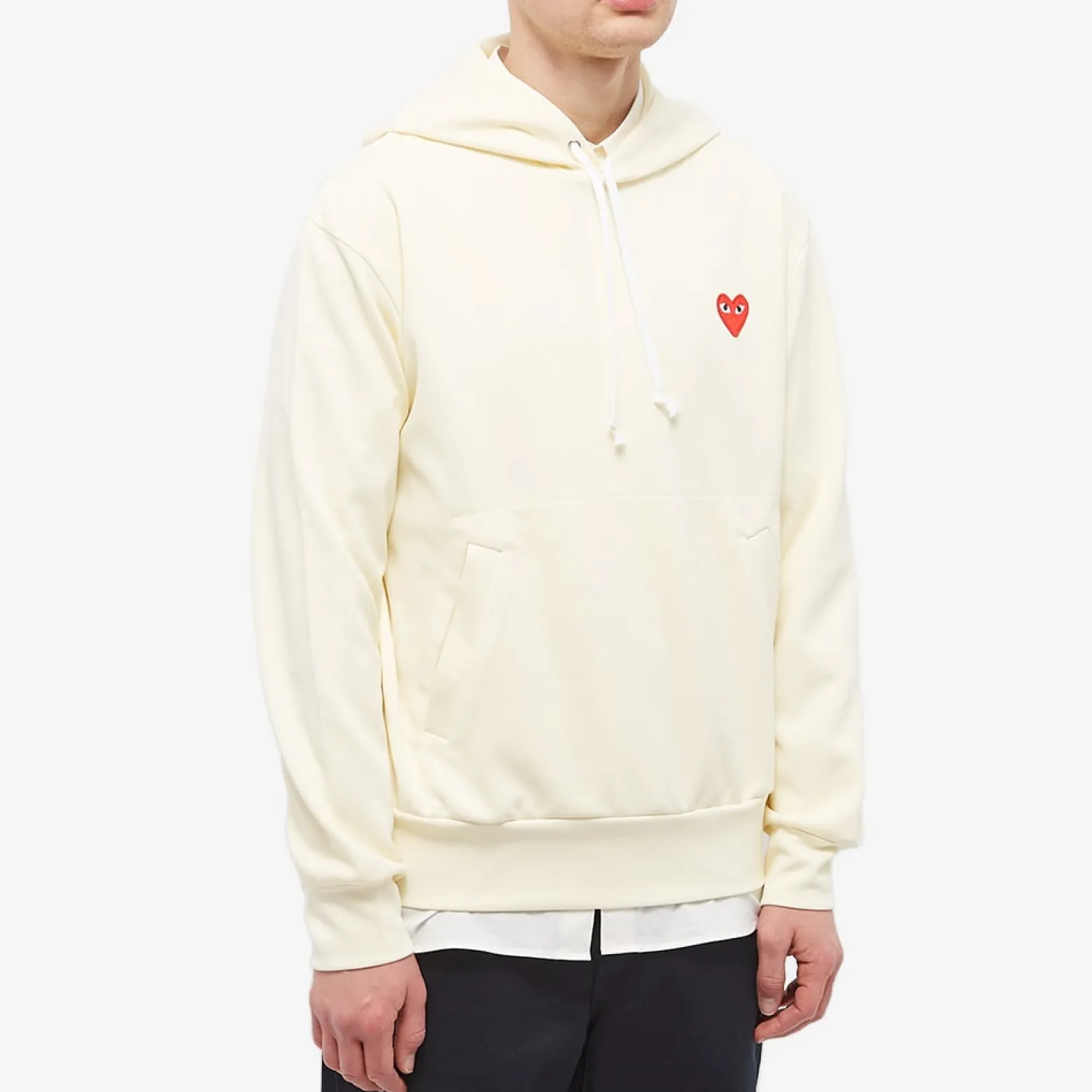 Comme des Garçons Play Red Heart Pullover Hoodie