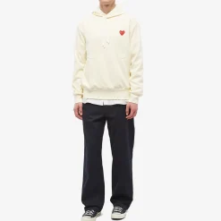 Comme des Garçons Play Red Heart Pullover Hoodie