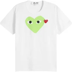 Comme des Garçons Play Red Heart Colour Heart T-Shirt
