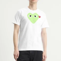 Comme des Garçons Play Red Heart Colour Heart T-Shirt