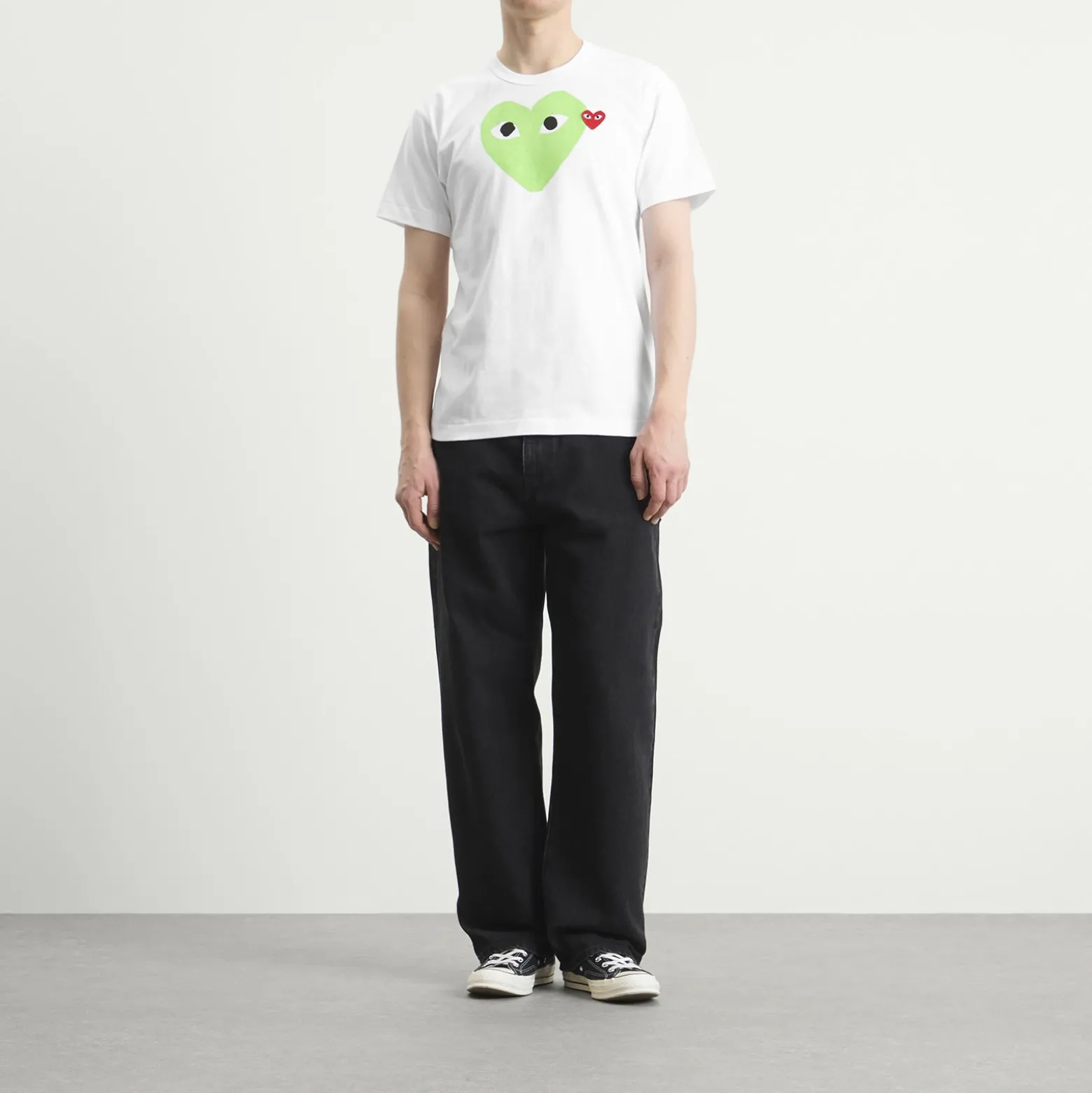 Comme des Garçons Play Red Heart Colour Heart T-Shirt