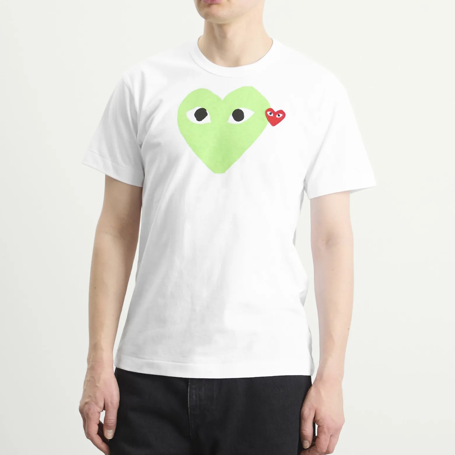 Comme des Garçons Play Red Heart Colour Heart T-Shirt