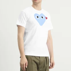 Comme des Garçons Play Red Heart Colour Heart T-Shirt