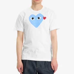 Comme des Garçons Play Red Heart Colour Heart T-Shirt
