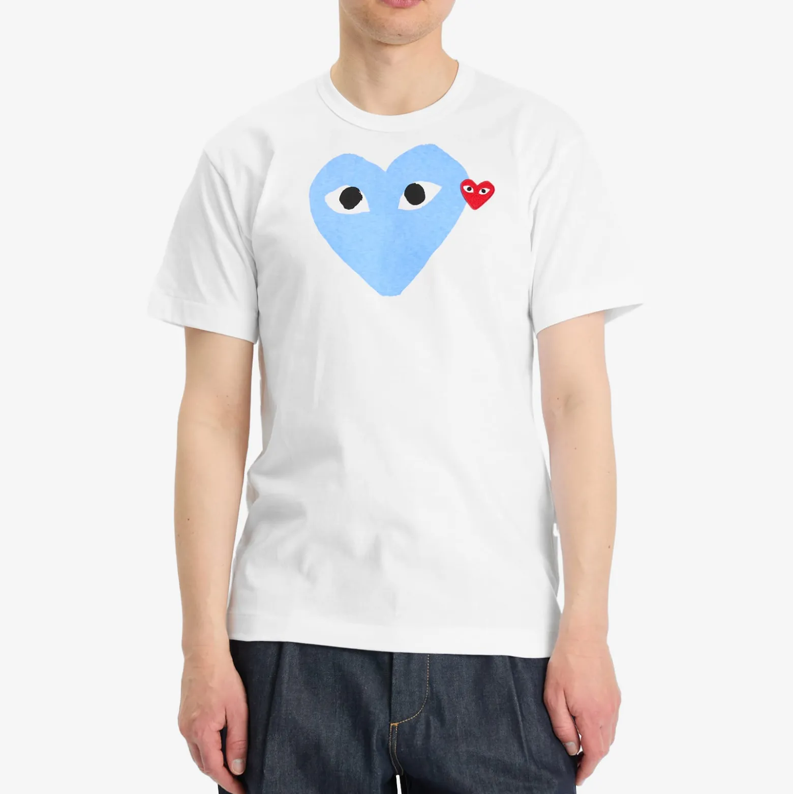 Comme des Garçons Play Red Heart Colour Heart T-Shirt