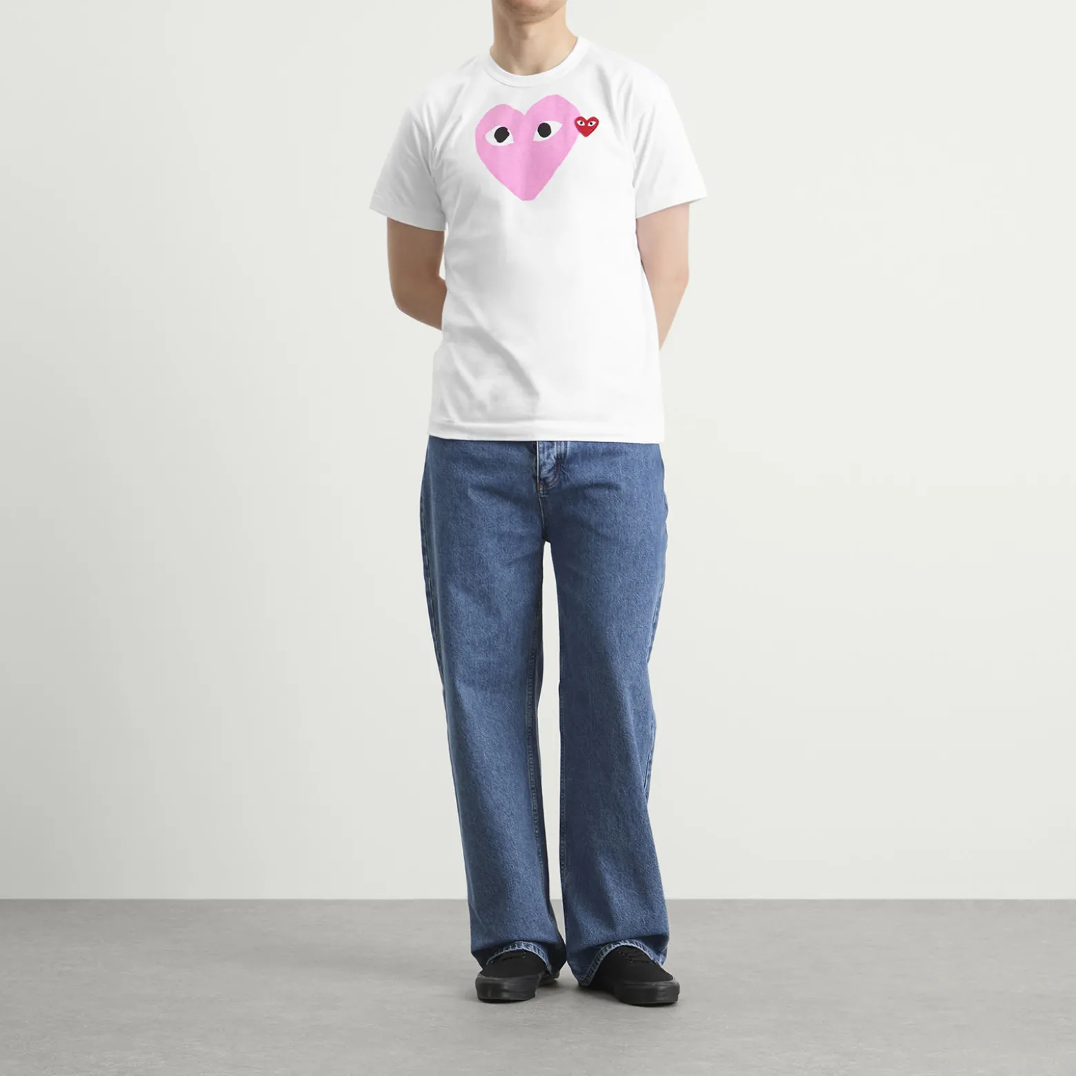 Comme des Garçons Play Red Heart Colour Heart T-Shirt