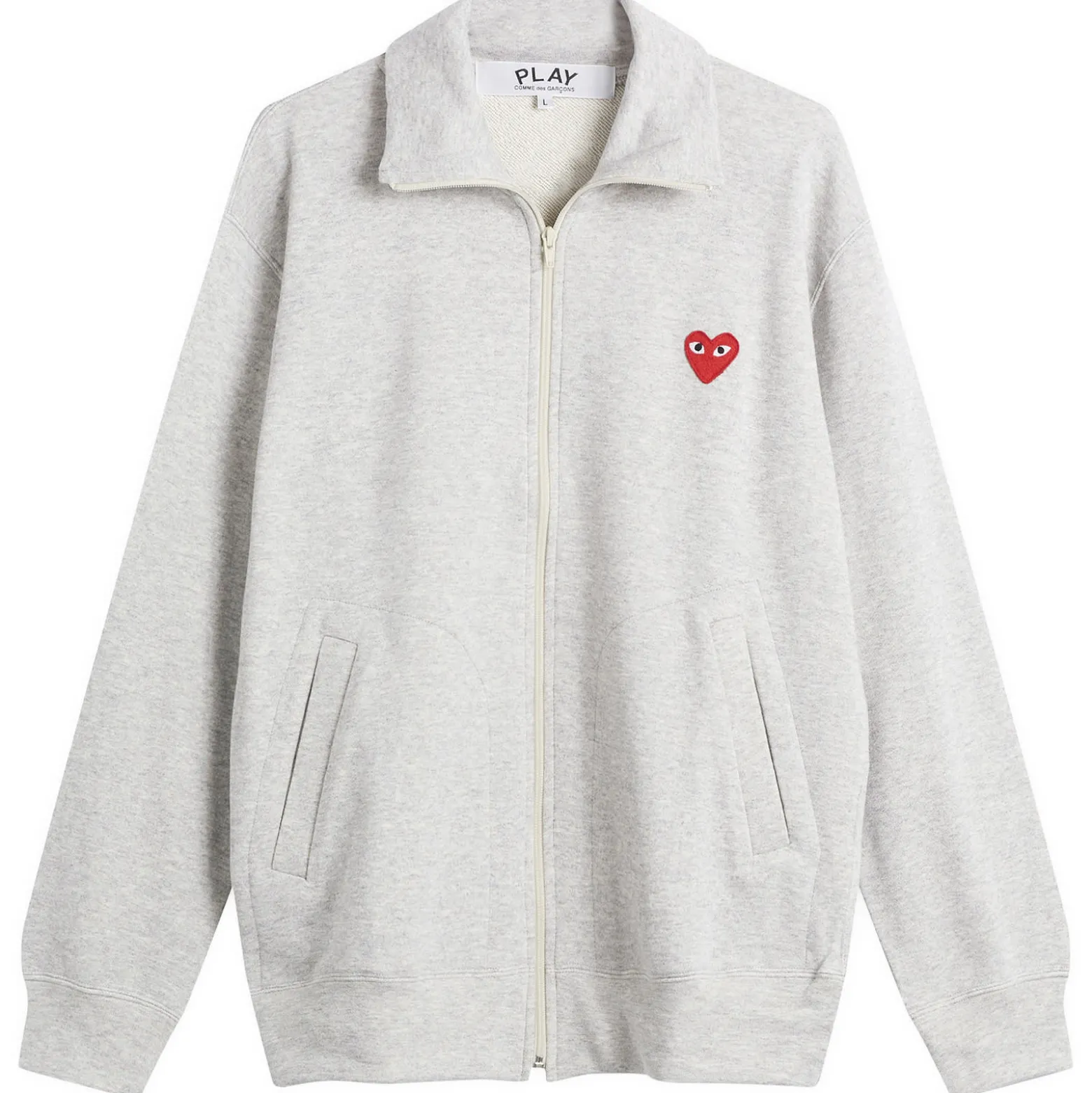 Comme des Garçons Play U Sweatshirt Red Emblem Knit