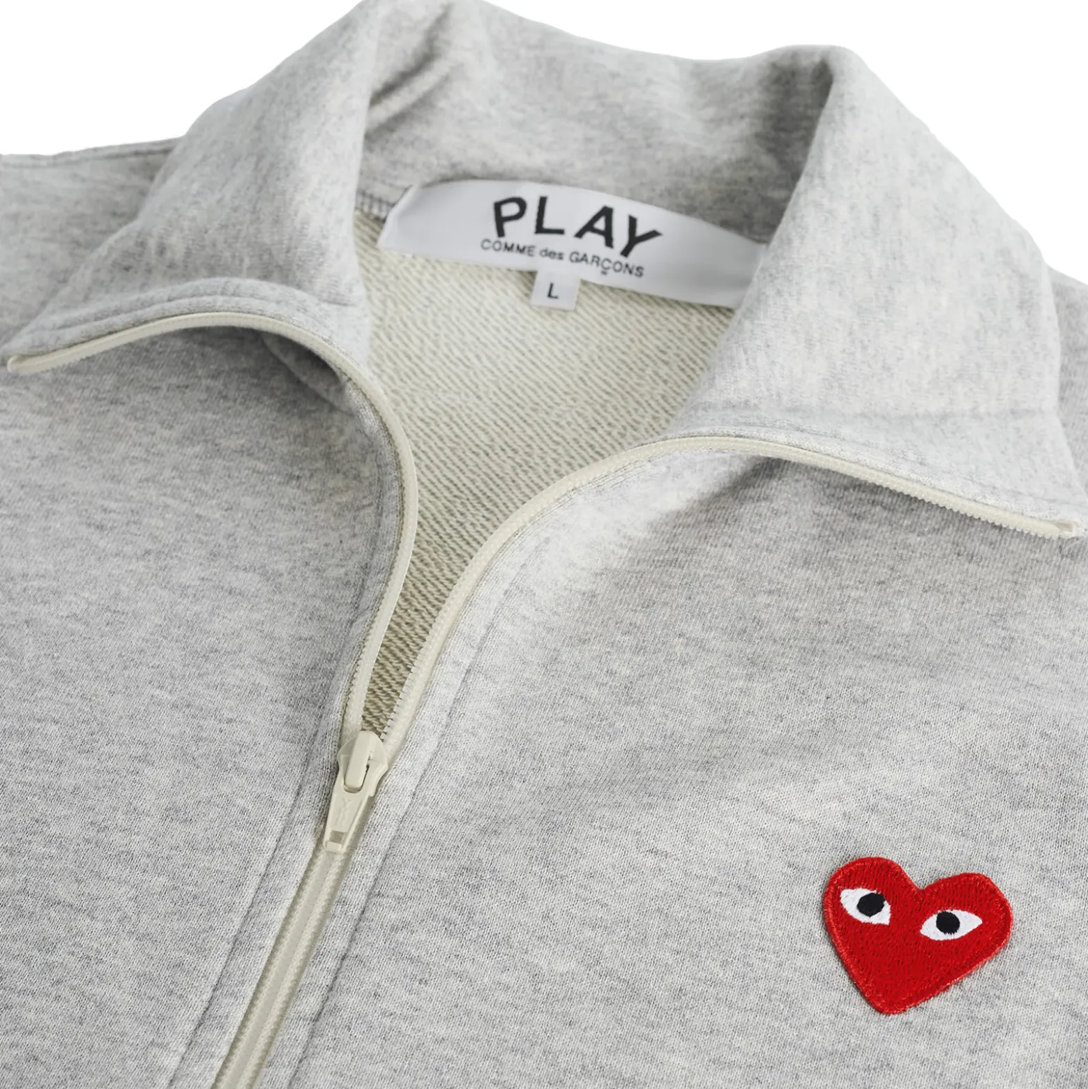 Comme des Garçons Play U Sweatshirt Red Emblem Knit