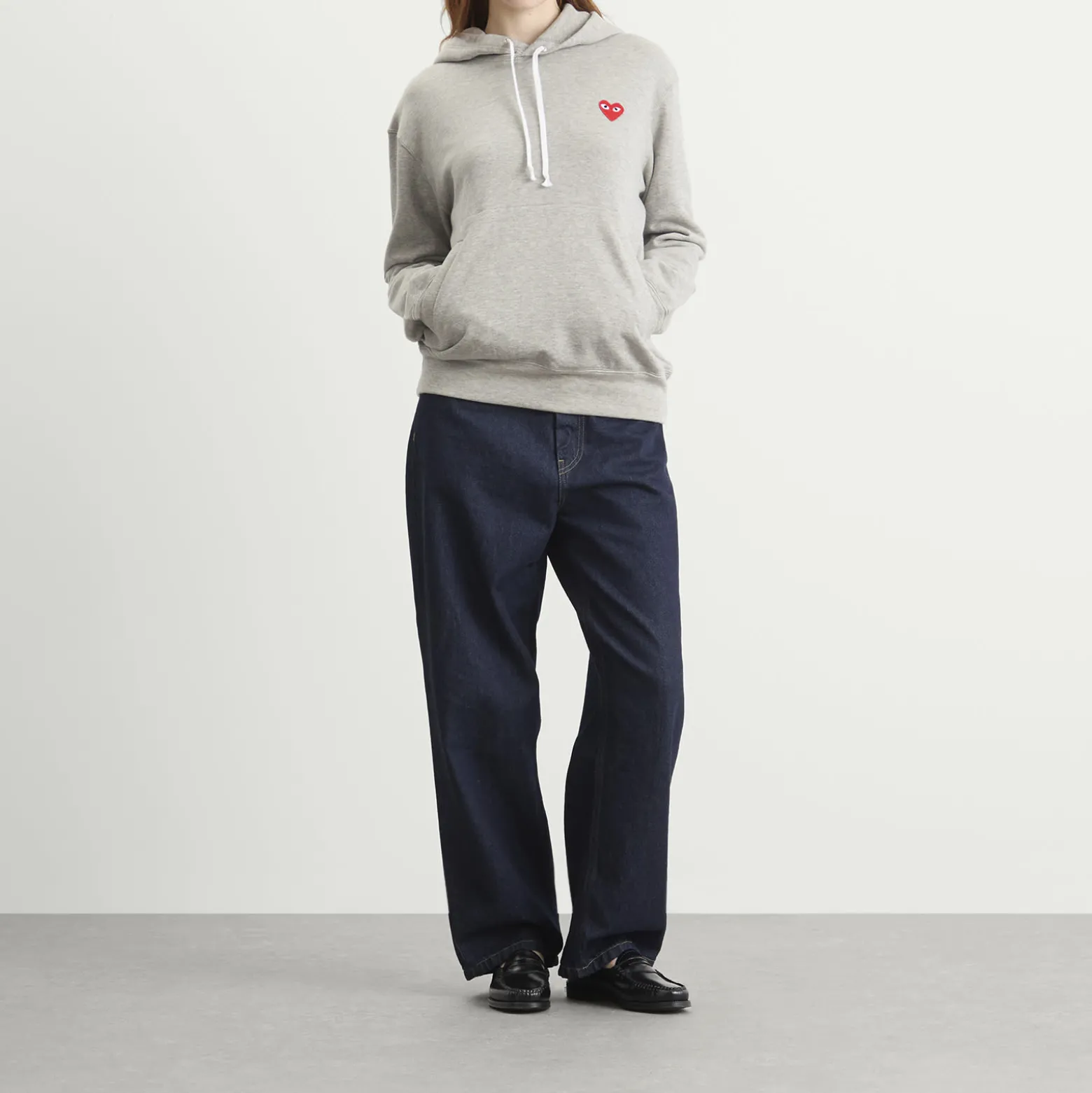 Comme des Garçons Play U Sweatshirt Red Emblem Knit
