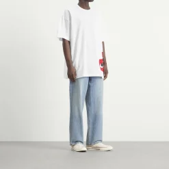 Comme des Garçons Play U T-Shirt Logo Print Knit