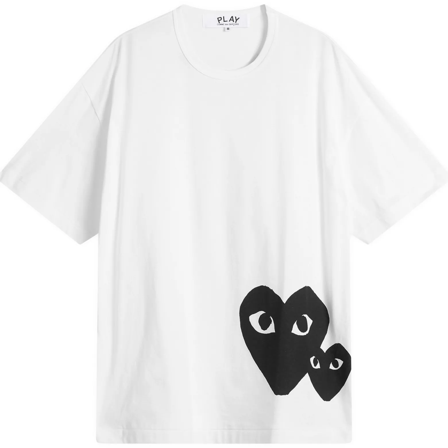 Comme des Garçons Play U T-Shirt Logo Print Knit