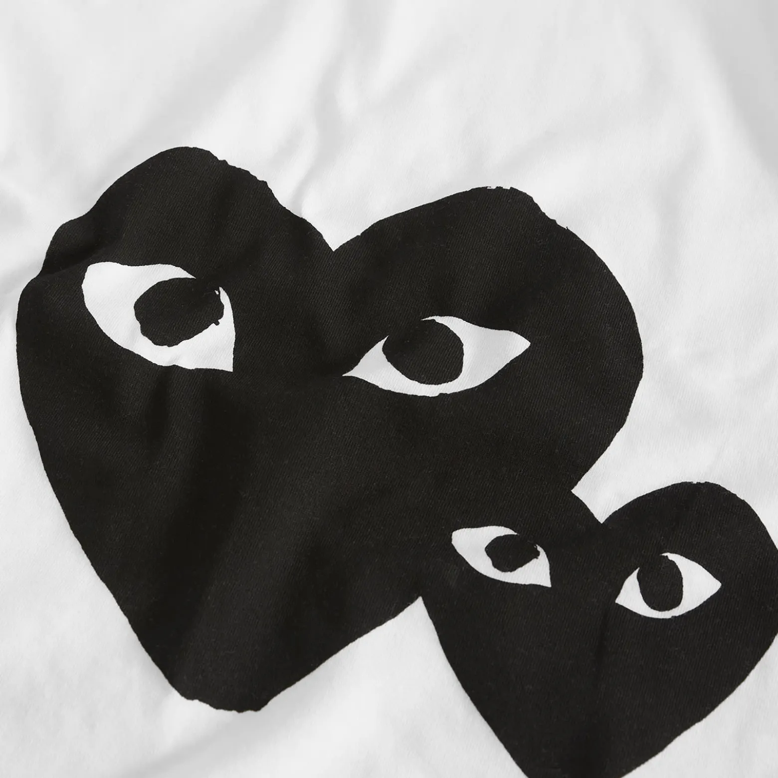 Comme des Garçons Play U T-Shirt Logo Print Knit
