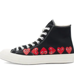 Comme des Garçons Play x Converse Multi Heart High Sneaker