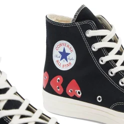 Comme des Garçons Play x Converse Multi Heart High Sneaker