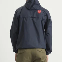 Comme des Garçons Play x K-Way Full Zip Packable Jacket