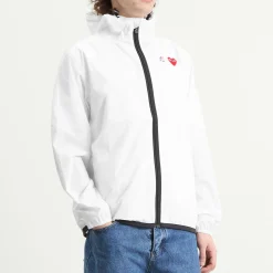 Comme des Garçons Play x K-Way Full Zip Packable Jacket