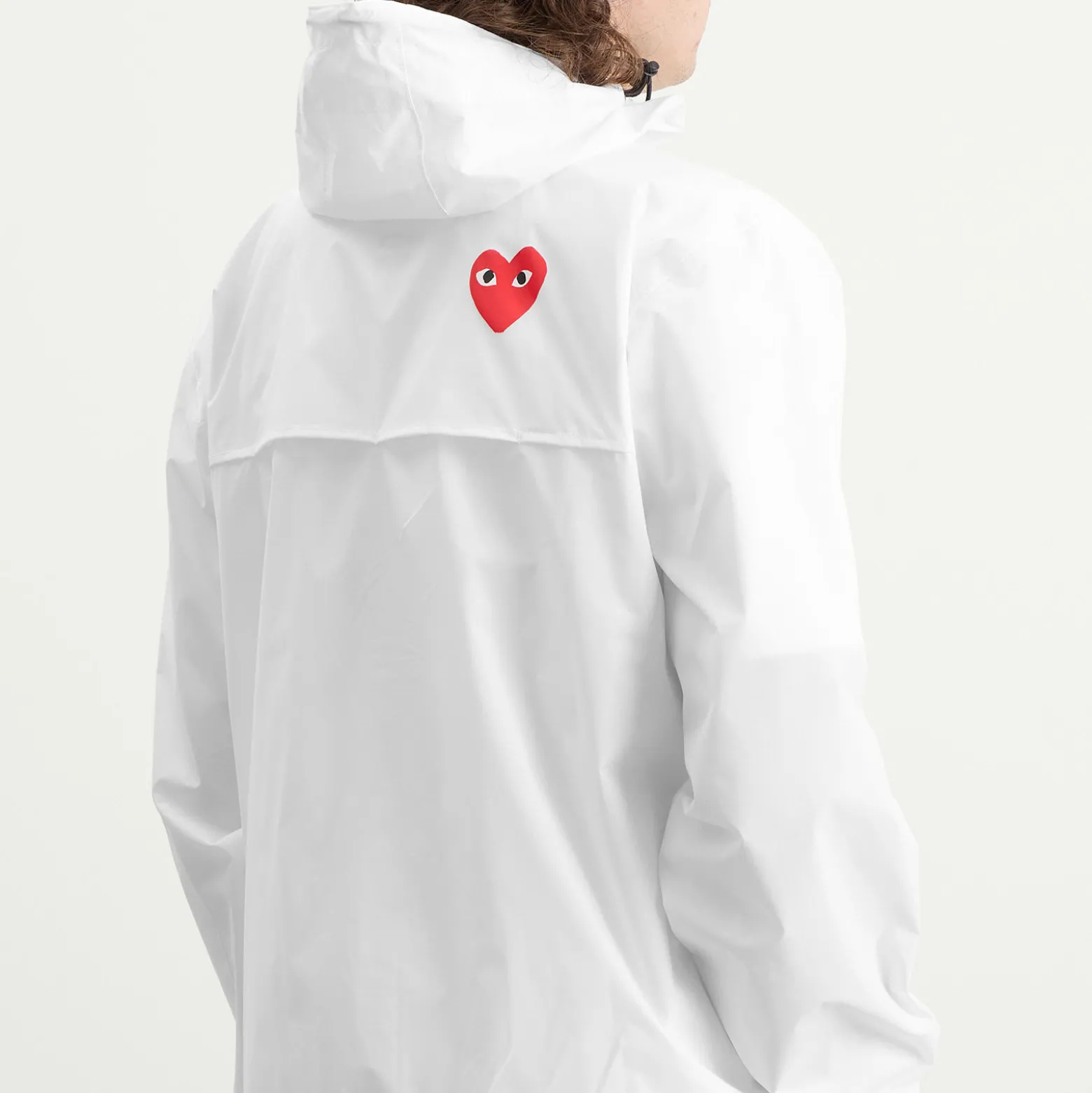Comme des Garçons Play x K-Way Full Zip Packable Jacket