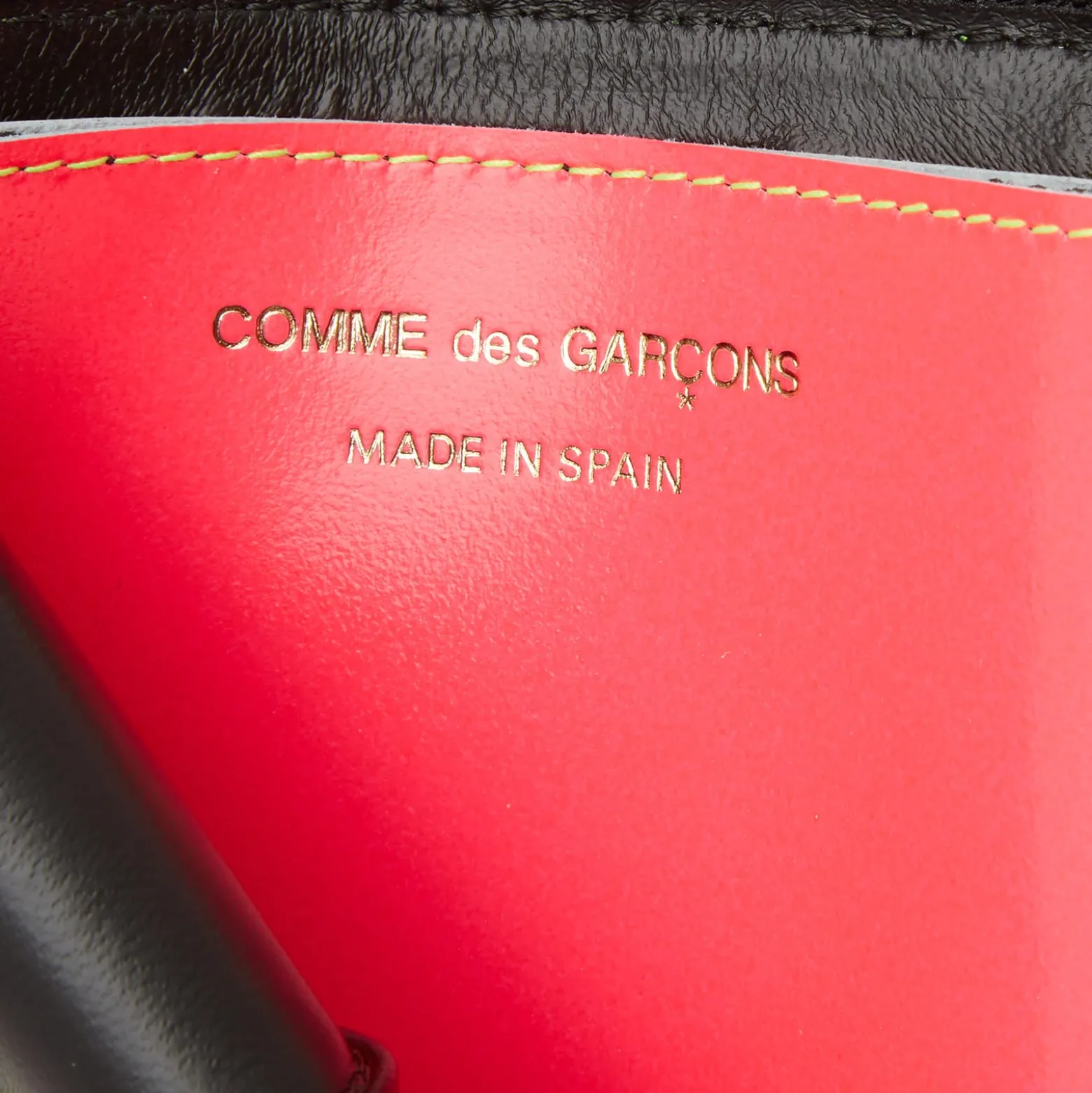 Comme des Garçons SA3100SF Super Fluo Wallet