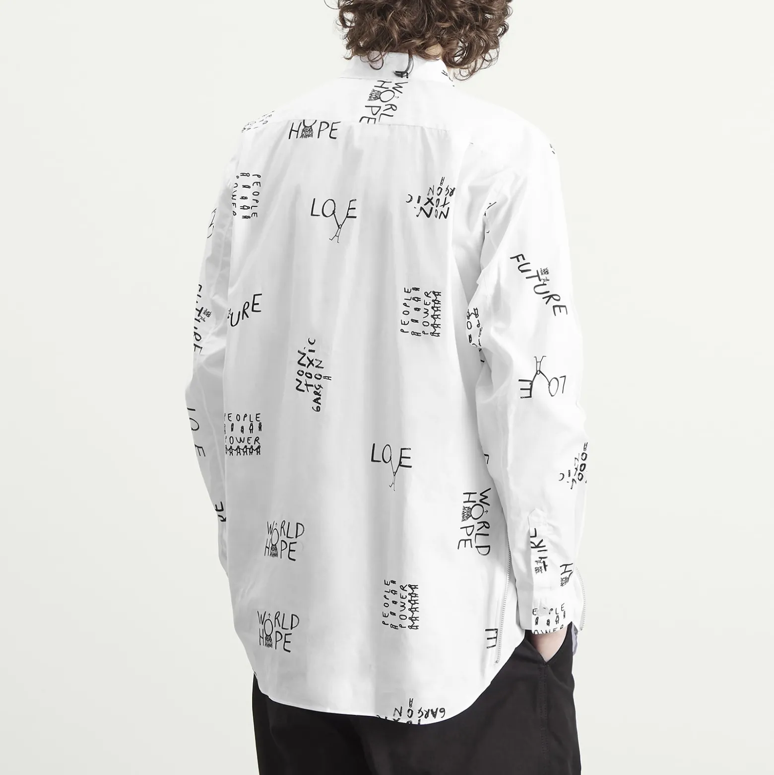 Comme des Garçons SHIRT Printed Poplin Shirt