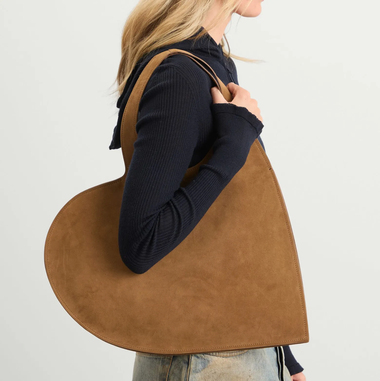 Coperni Double Heart Tote