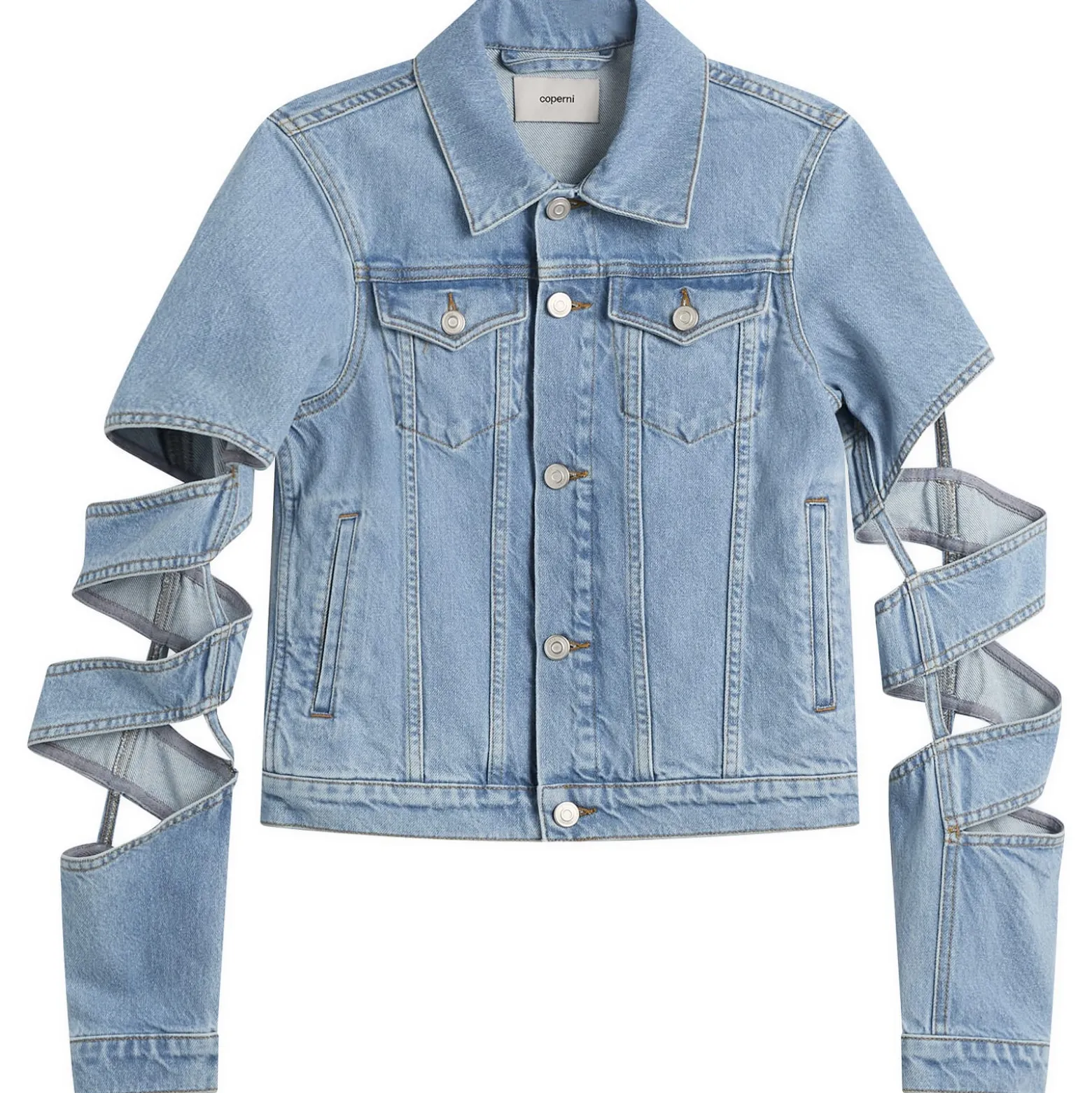 Coperni Spiral Denim Jacket