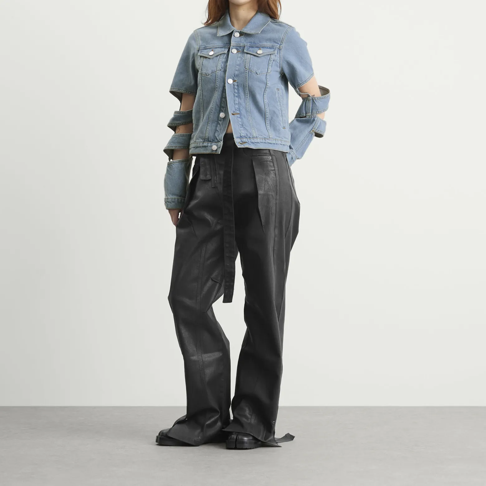 Coperni Spiral Denim Jacket