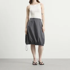 Coperni TECHNICAL TAILORED BALLOON MIDI SKIRT