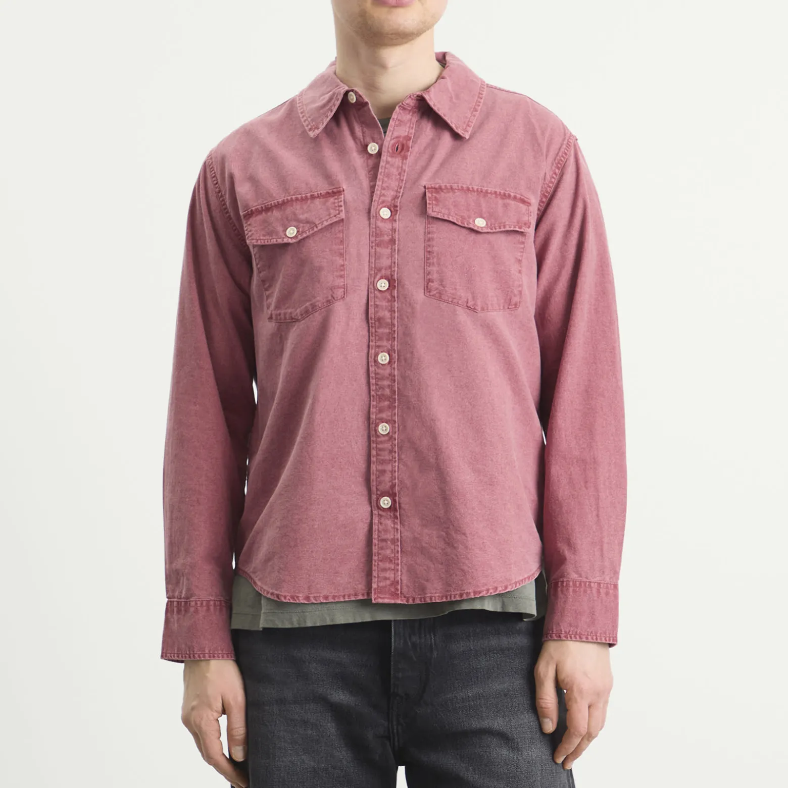 Corridor Pigment Dye Canvas Shirt