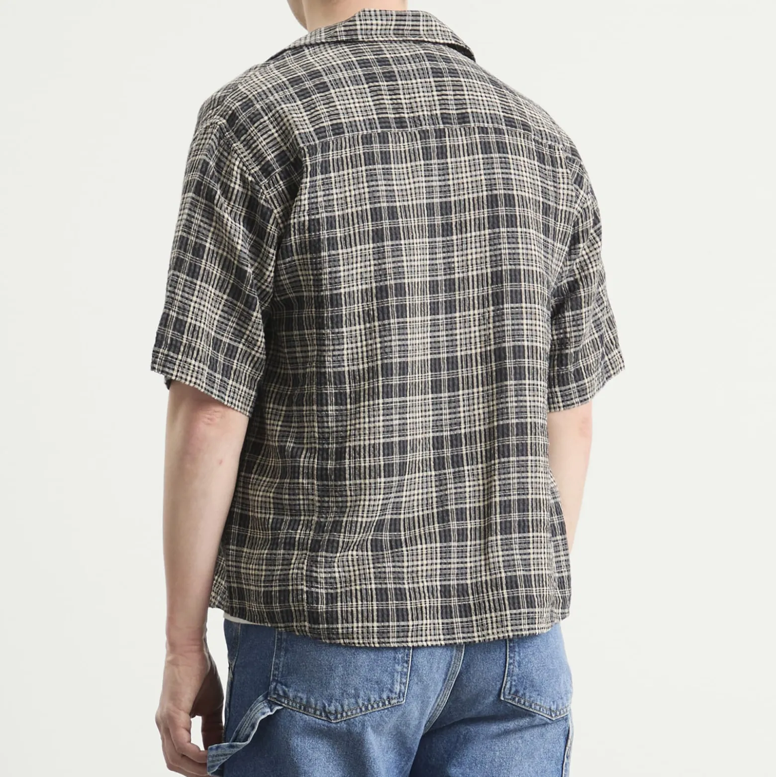 Corridor Plaid Seersucker Short Sleeve Shirt