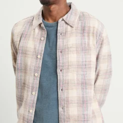 Corridor Rosewood Plaid Long Sleeve Shirt