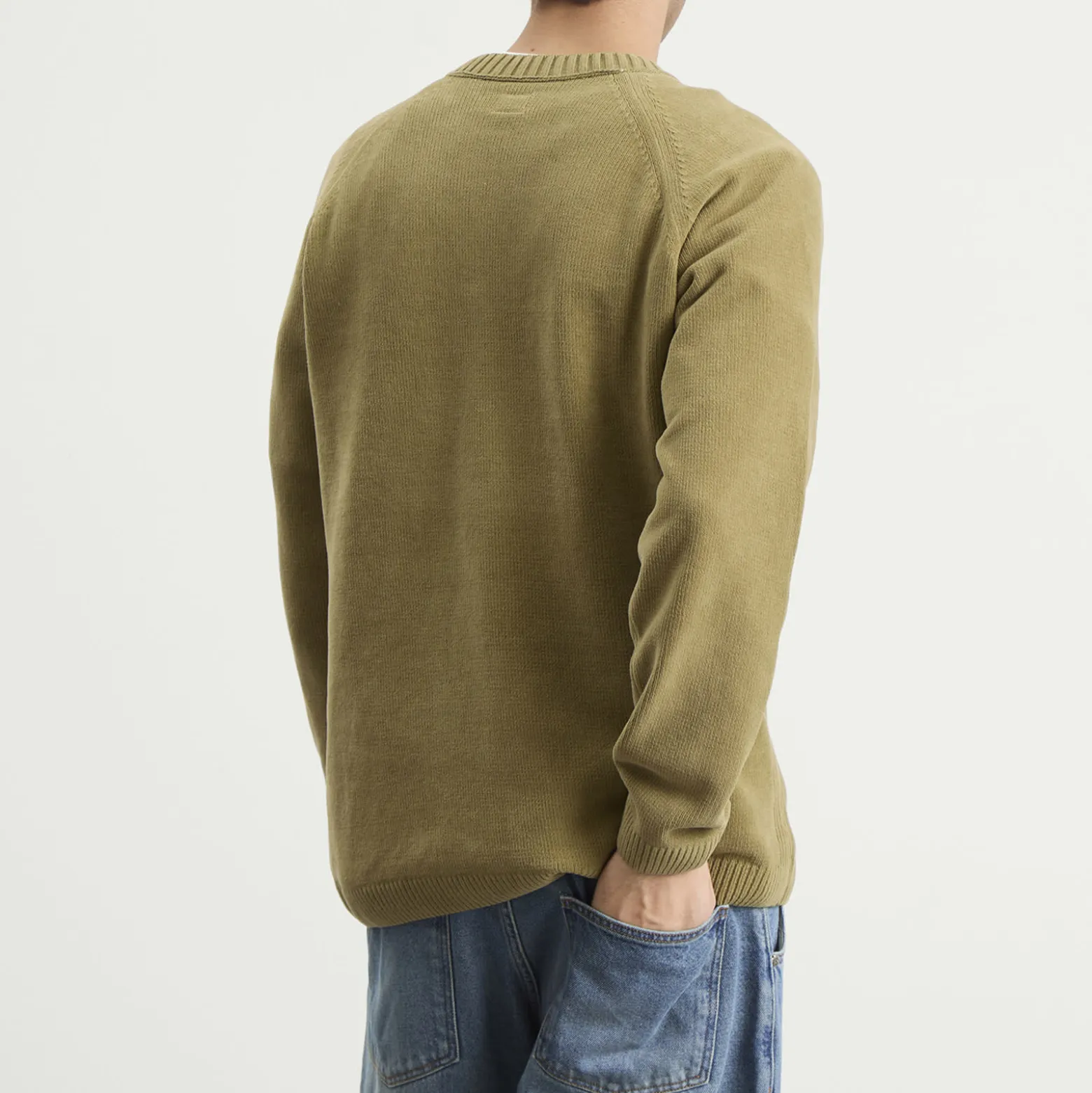 C.P. Company Cotton Chenille Crewneck Lens Sweater