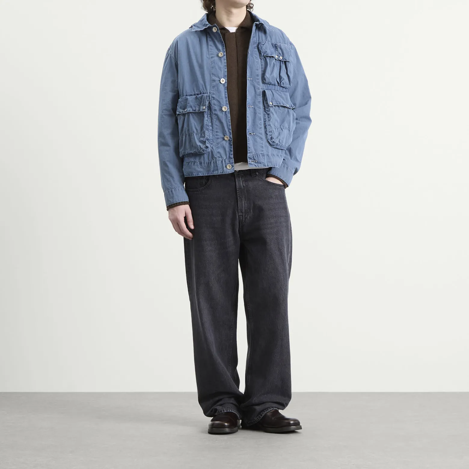 C.P. Company 50 Fili Bleached Multi Pocket Jacket