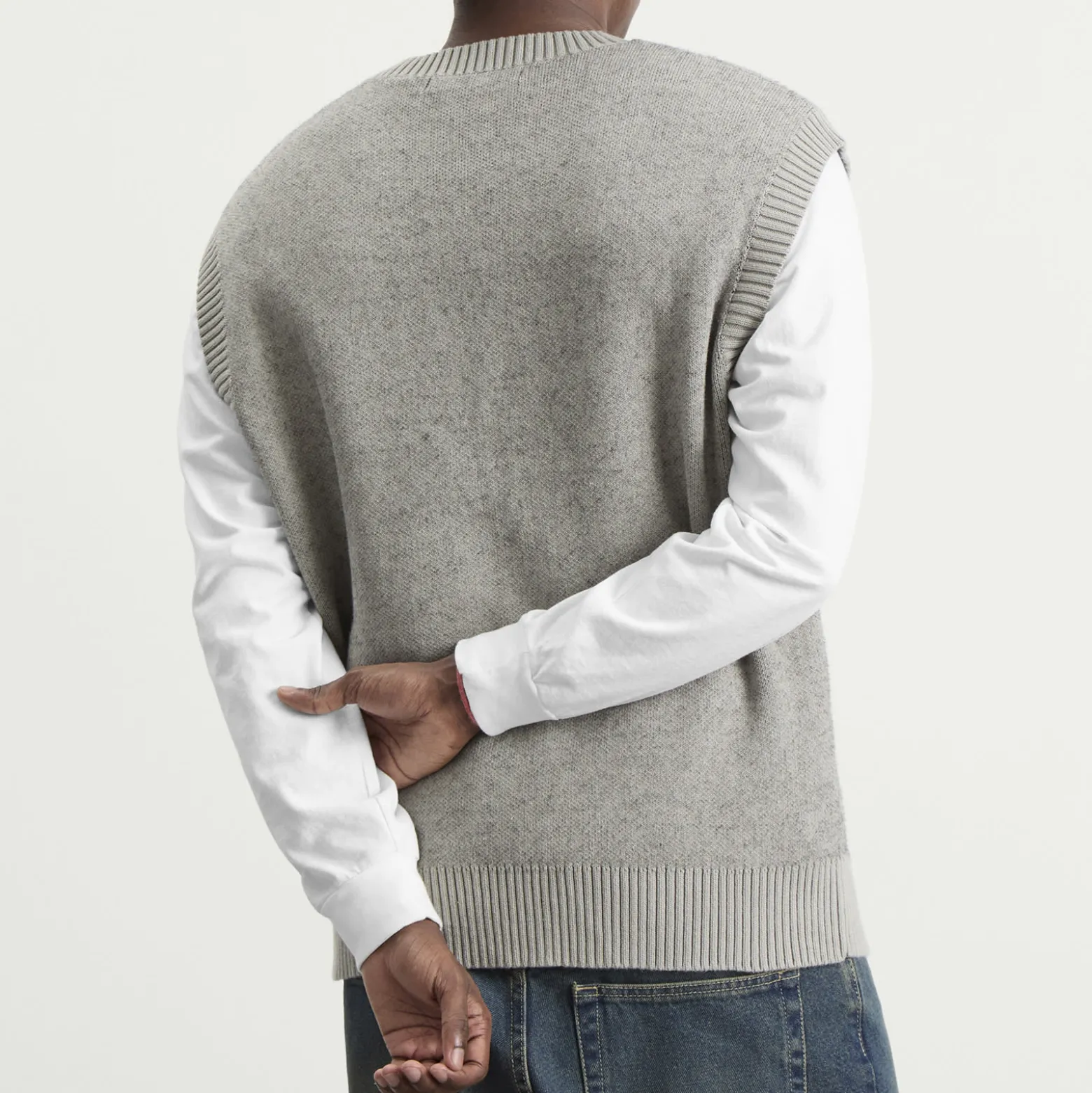 Daily Paper Script Logo Knit Vest