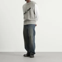 Daily Paper Script Logo Knit Vest