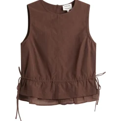 Damson Madder Ailani Sheer Panel Blouse