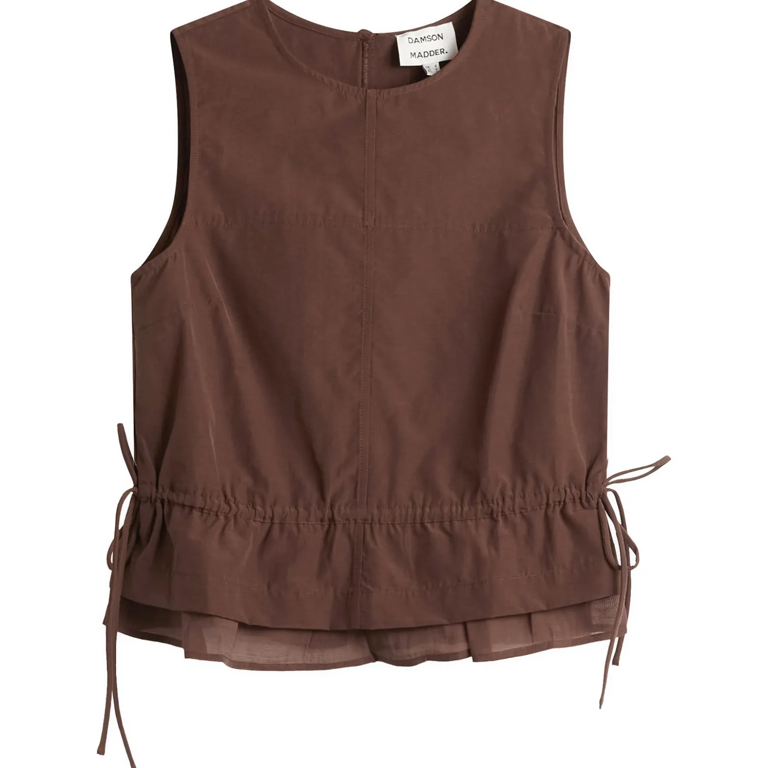 Damson Madder Ailani Sheer Panel Blouse