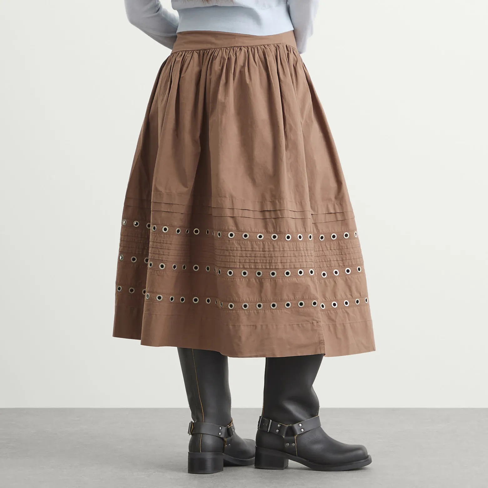 Damson Madder Anika Eyelet Skirt