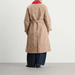 Damson Madder Anja Reversible Honey Trench Coat