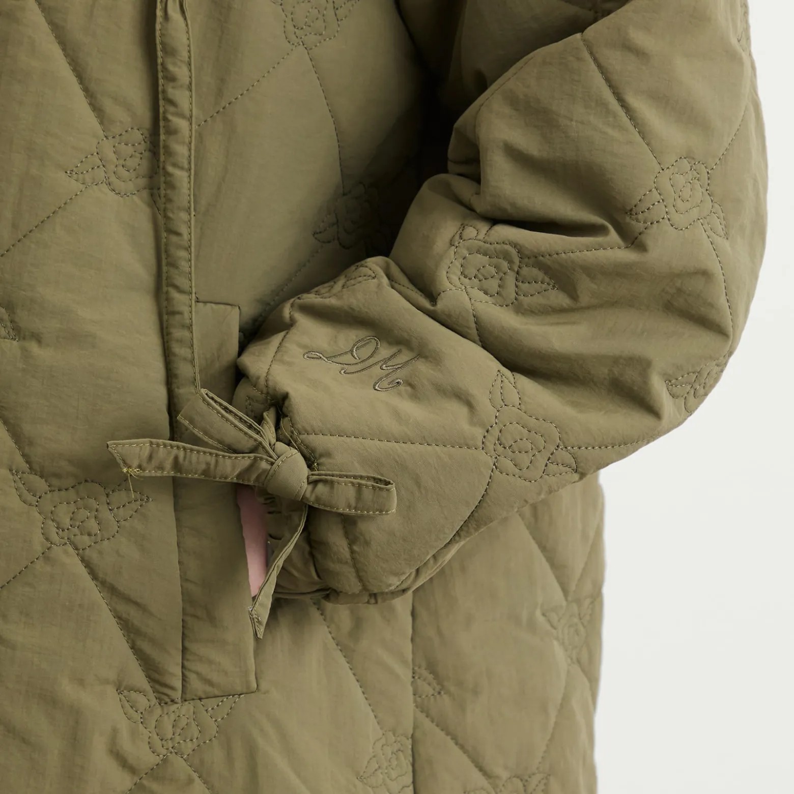 Damson Madder Avery Quilted Coat
