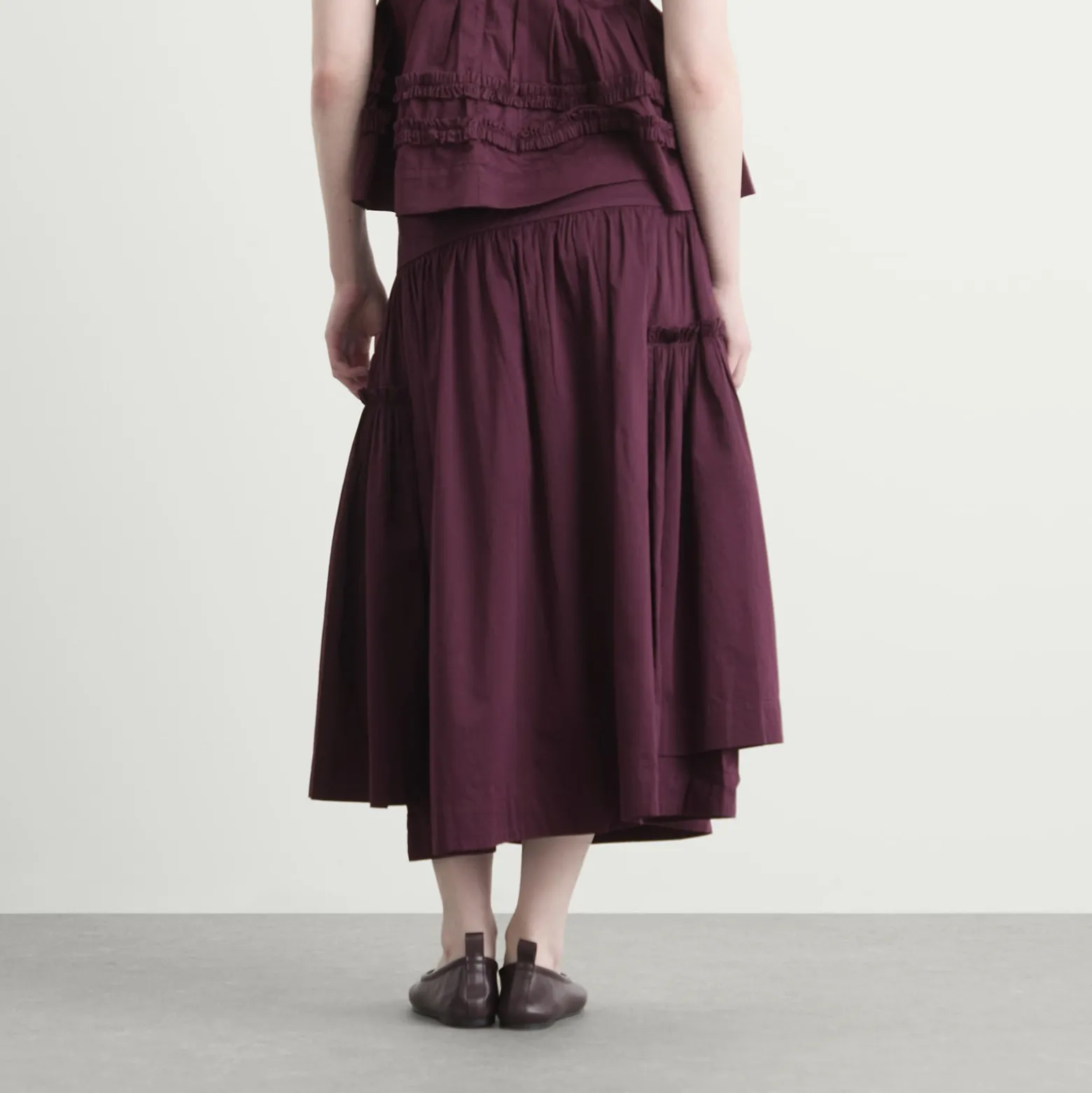 Damson Madder Berta Midi Skirt
