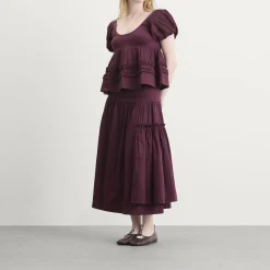 Damson Madder Berta Midi Skirt