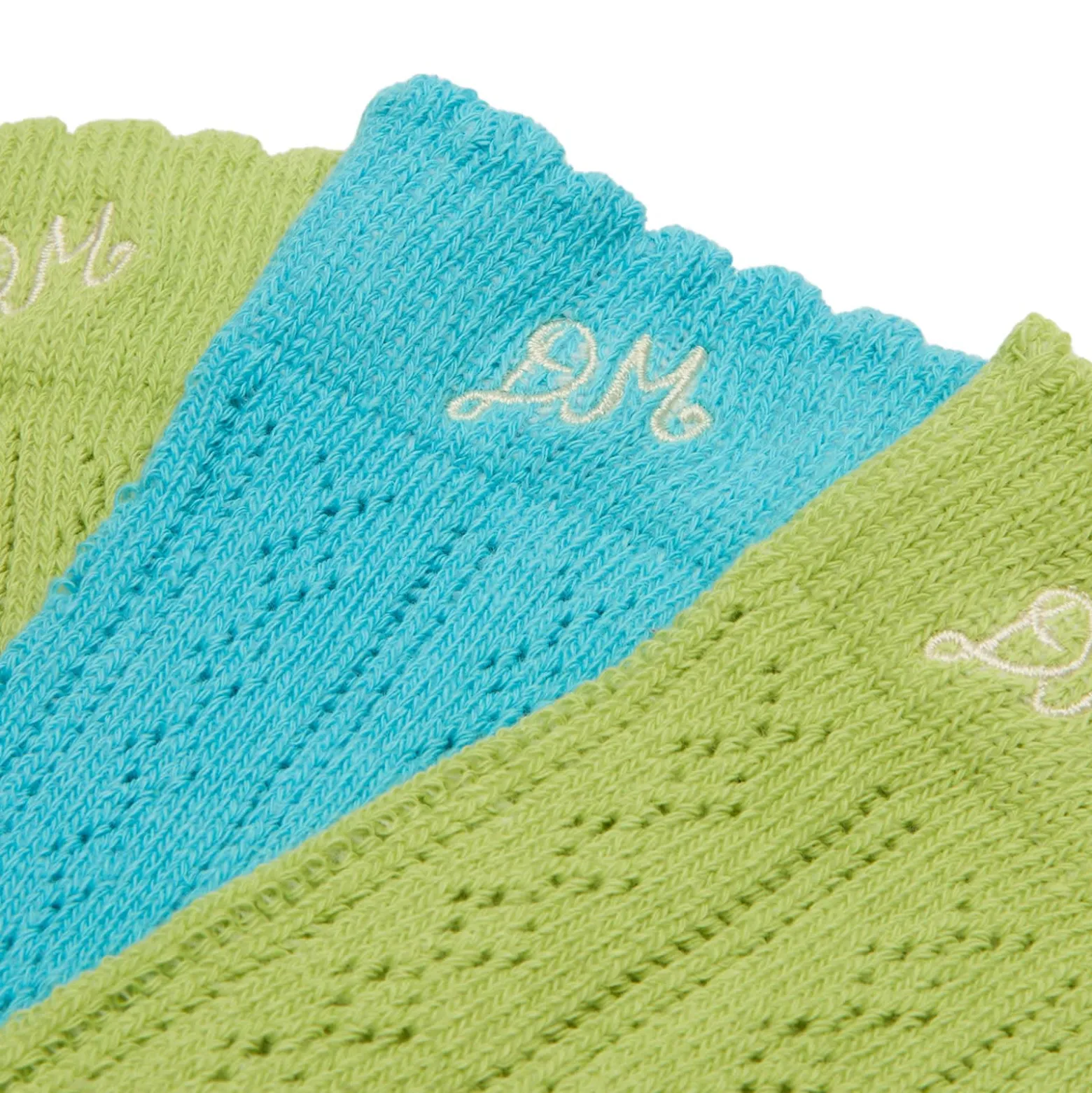 Damson Madder Calf Length 2 Pack Pointelle Socks